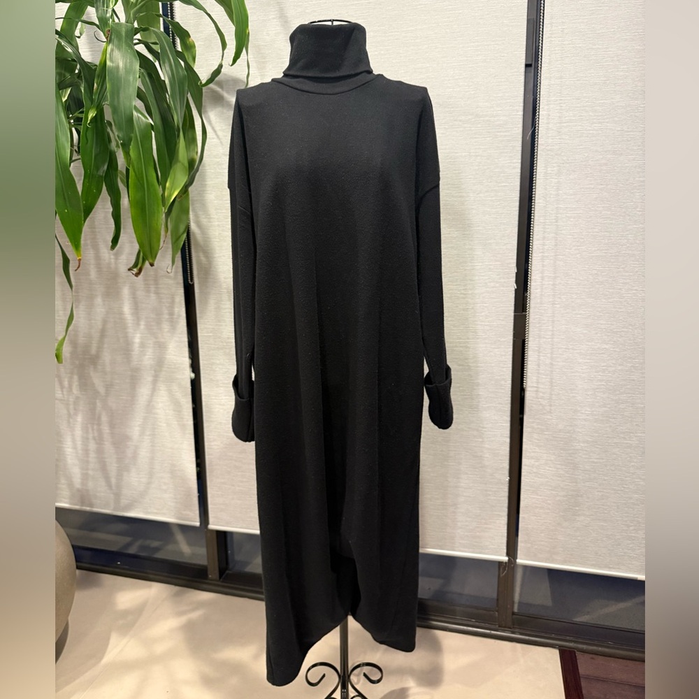 Asos design black long dress